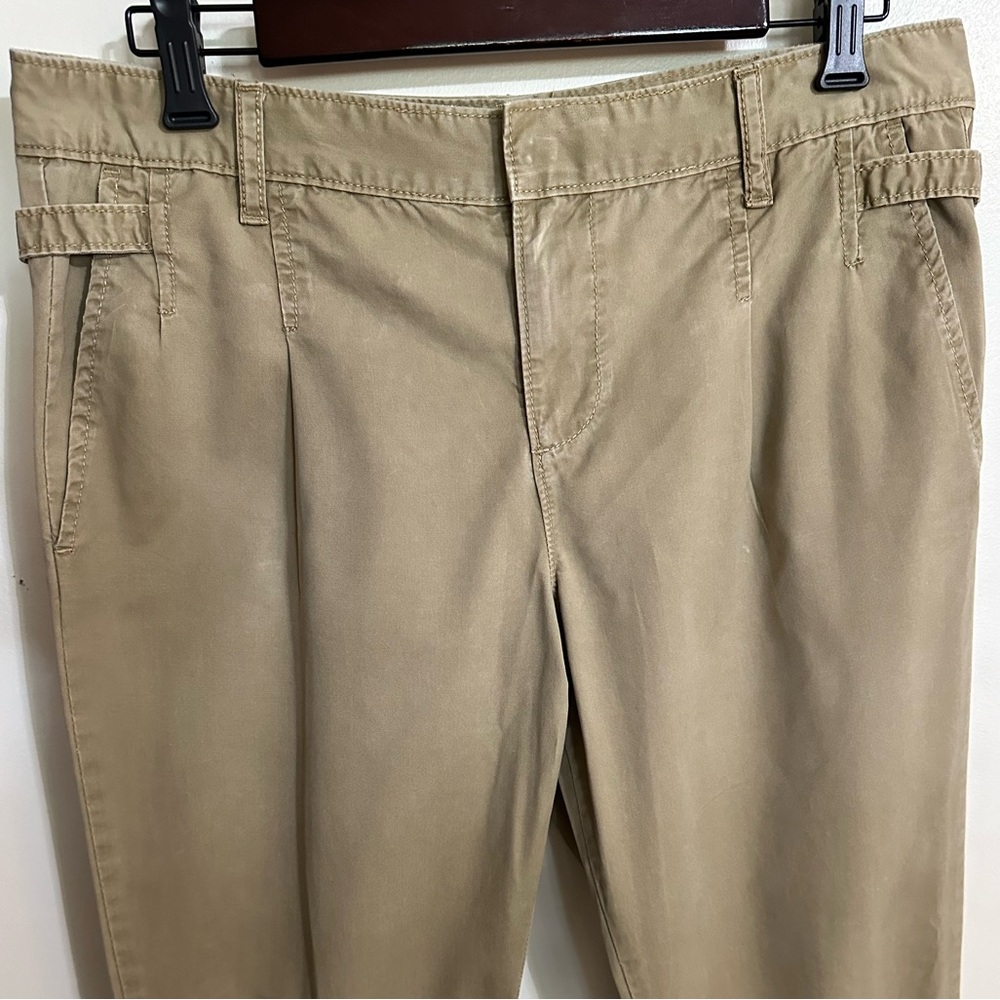 Calvin Klein Jeans Khaki Tan Cotton Chino Jeans, Size 8 - Picture 4 of 8